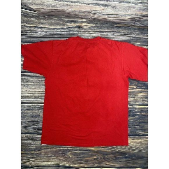 Los Angeles Angels MLB Majestic Men's Red Short Sleeve T-shirt Size Large - Picture 8 of 10